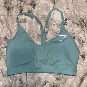 Gymshark Turqouise V Neck Sports Bra